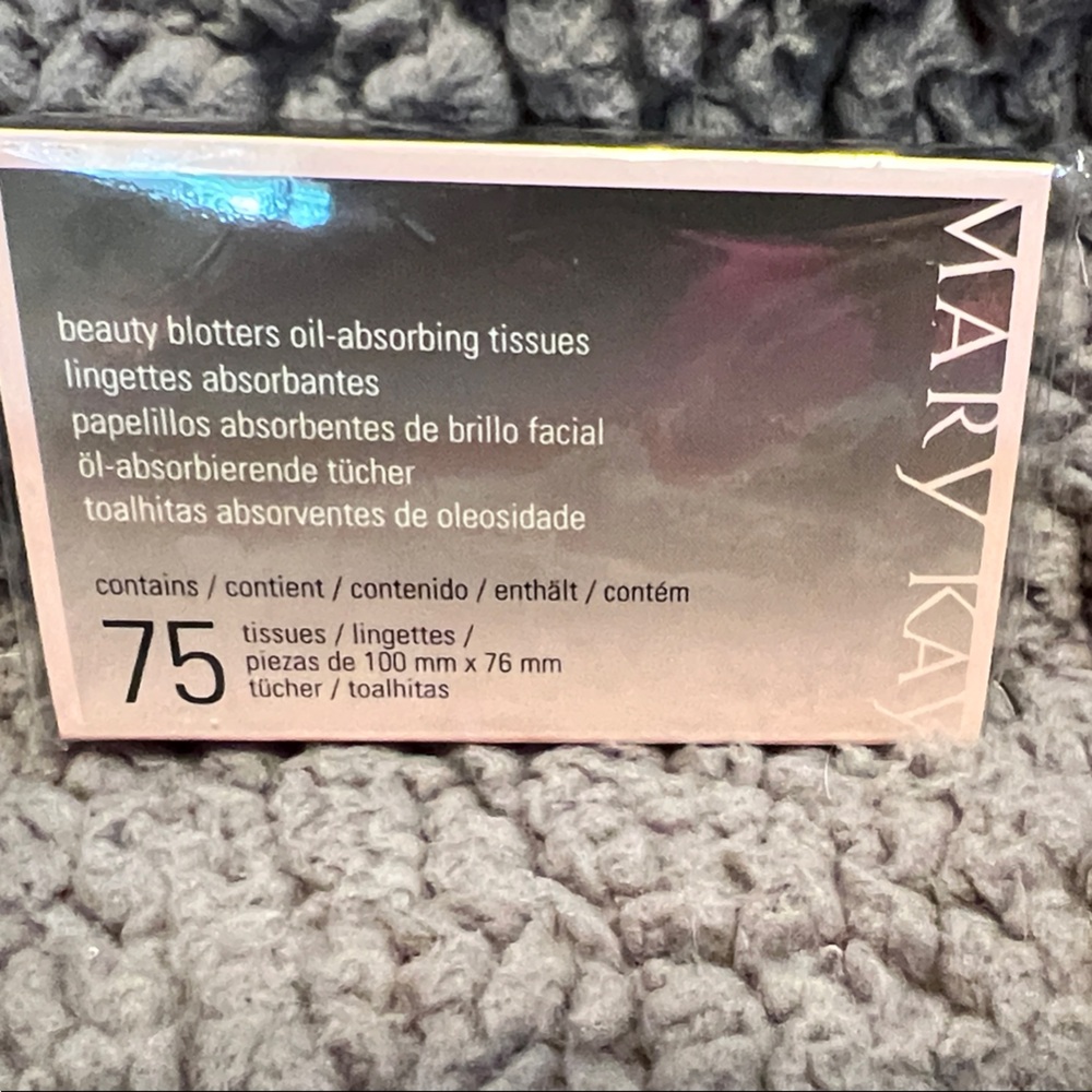 Mary Kay Beauty Blotters with Pink Packaging